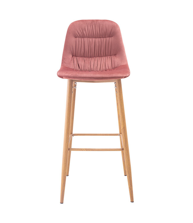 LPD Furniture Harper Bar Stool Vintage Pink - Pair