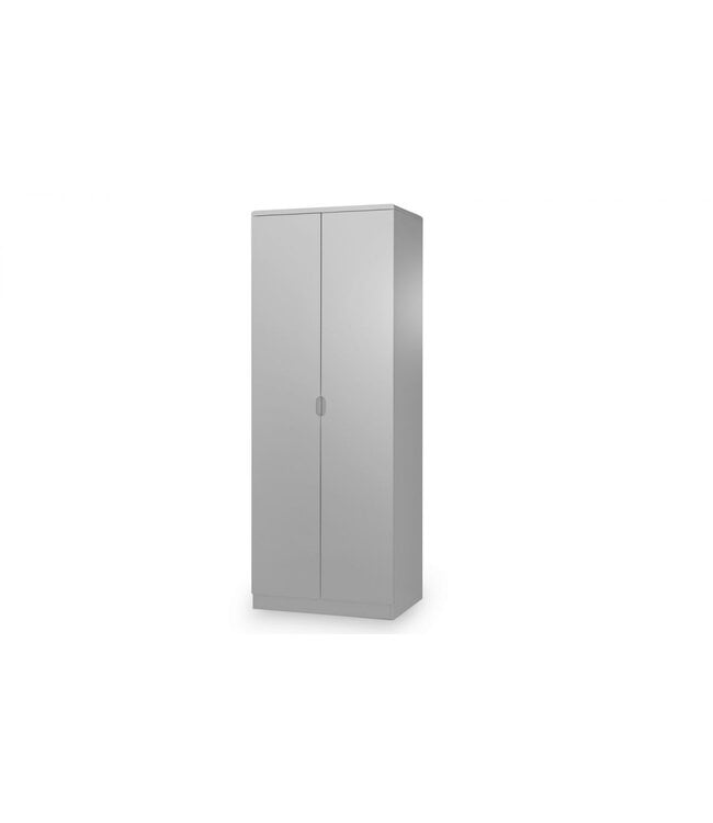 Julian Bowen Manhattan Grey 2 Door Wardrobe