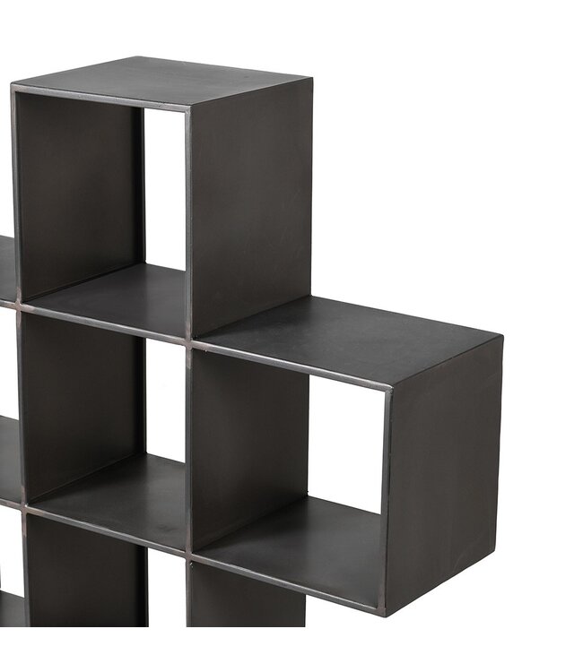 Metal Multiple Squares Wall Display