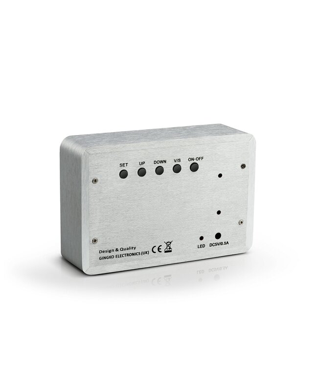 Gingko Brick Click Clock