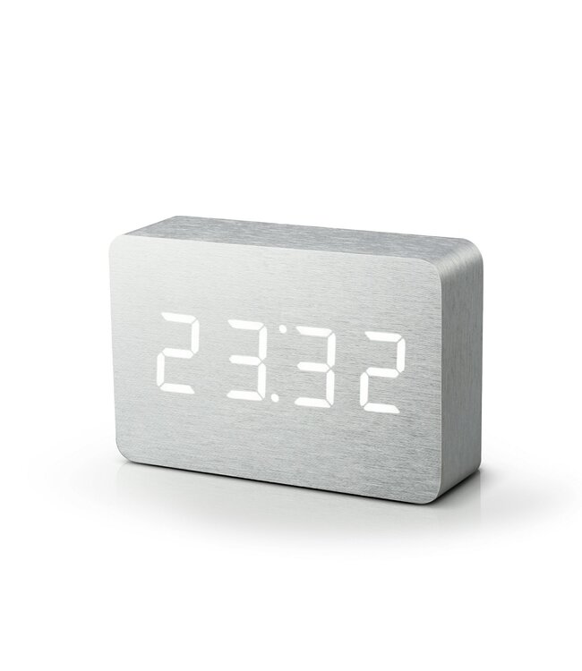 Gingko Brick Click Clock