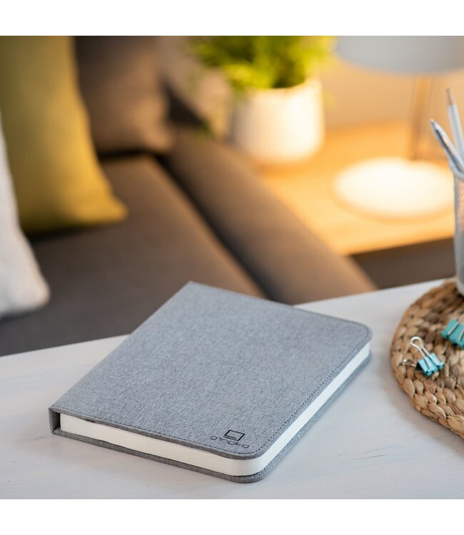 Gingko Smart Book Light Linen Urban Grey