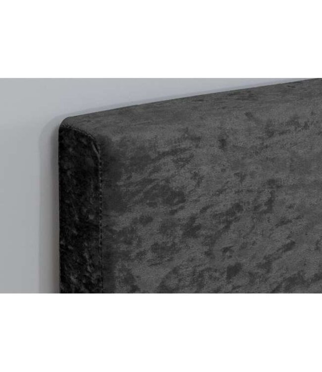 Birlea Berlin Single Ottoman Bed Black Crushed Velvet