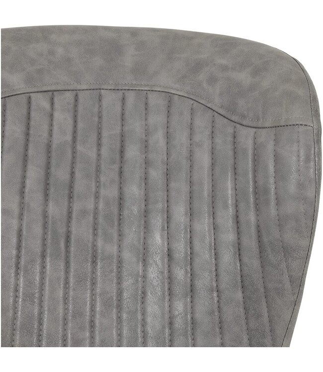 Seconique Quebec Wave Dining Set Concrete Effect