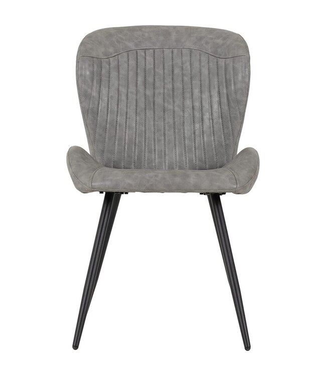 Seconique Quebec Wave Dining Set Concrete Effect