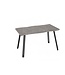 Seconique Quebec Wave Dining Set Concrete Effect