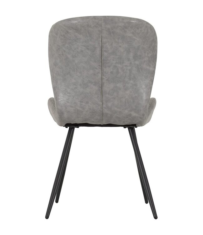 Seconique Set of 4 Quebec Grey Dining Chair