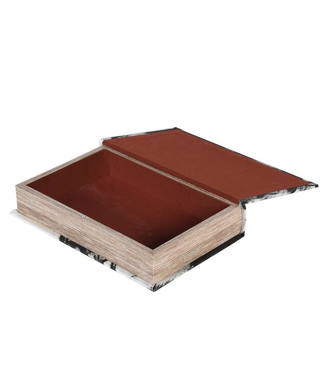 Set of 2 Brush Stroke Book Boxes