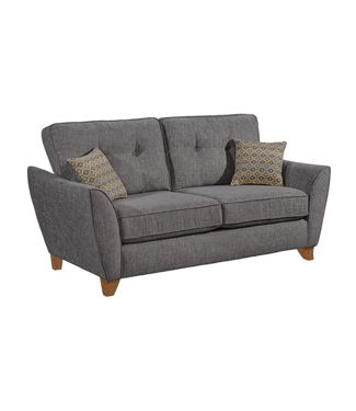 Lebus Ashley 3&2 Seater Sofa Charcoal