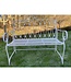 Outdoor Cream Garden Bench