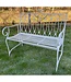 Outdoor Cream Garden Bench