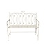 Outdoor Cream Garden Bench