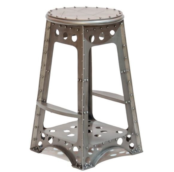 Aviation Design Round Bar Stool Freitaslaf Net LTD Freitaslaf Net LTD