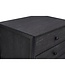 Timber Art Design Zahra 3 Drawer Bedside - Black