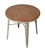 Olive Base With Wood Top Dining Table