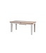 Besp-Oak Furniture Grey Painted & Oak Extending Dining Table