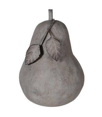 Grey Pear Ornament