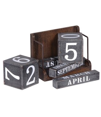 Square Block Calendar