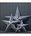 Medium Grey Metal Star (52 cm)