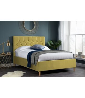 Birlea Loxley Mustard King Size Bed