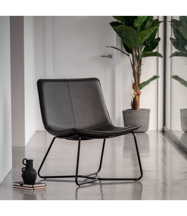 Hawking Lounge Chair - Charcoal