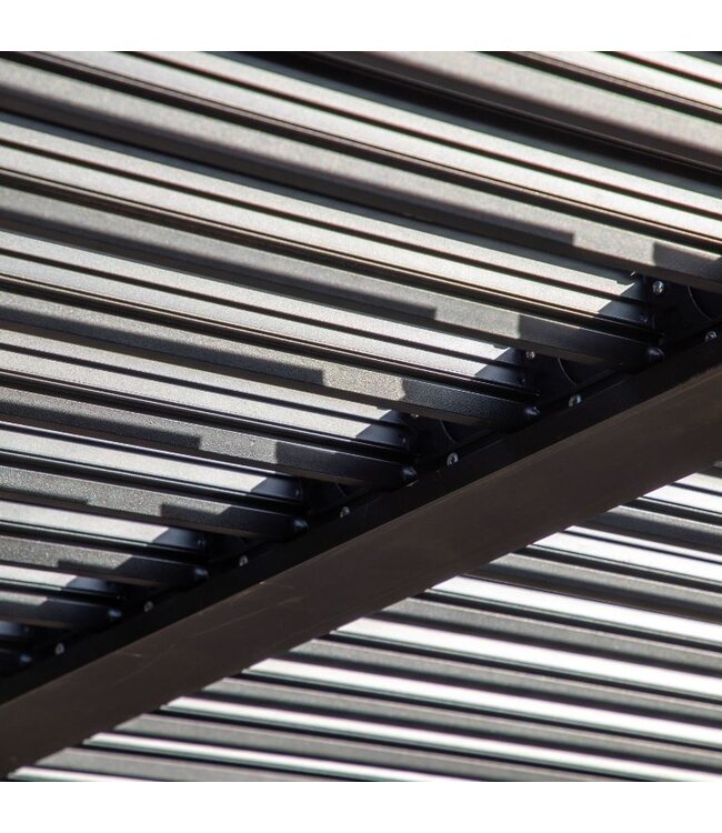 Messina Pergola Black - 400 x 300 cm