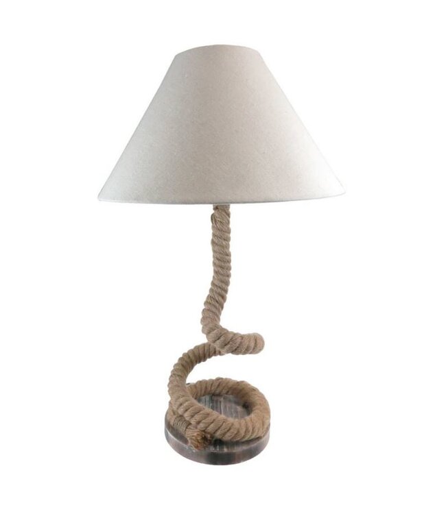 Quay Traders Twisted Rope Lamp