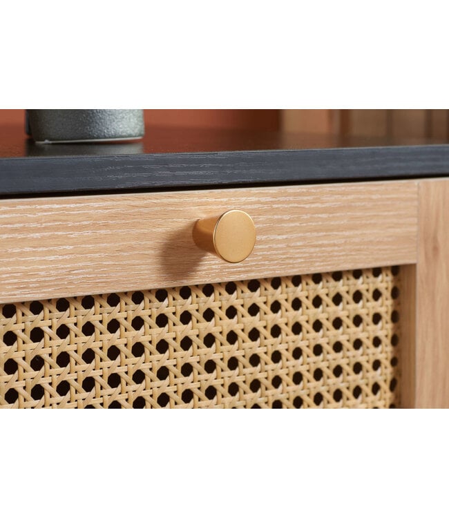 Birlea Croxley Rattan Bedside