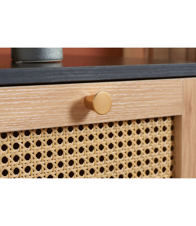 Birlea Croxley Rattan  7 Drawer Chest