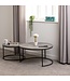 Seconique Athens Round Coffee Table Set