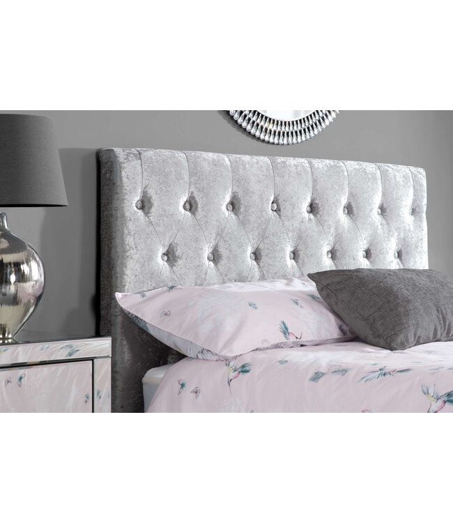 Birlea Cologne Crushed Velvet King Size Bed