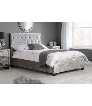 Birlea Cologne Crushed Velvet King Size Bed