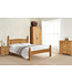 Corona Low Foot End Bed Frame – Solid Pine, Natural Wax Finish (Single & Double)
