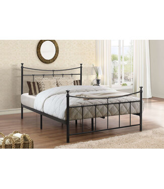 Birlea Emily Black Small Double Bed