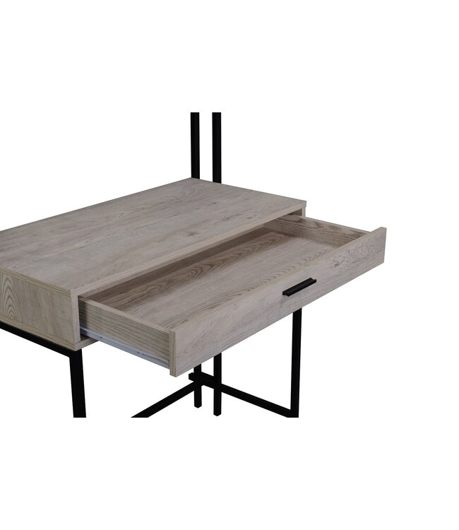 Timber Art Design Zahra Ash Oak Dressing Table With Mirror