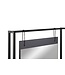 Timber Art Design Zahra Dark Grey Dressing Table With Mirror