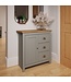 Timber Art Design Lisbon Grey 1 Door 3 Drawer Sideboard