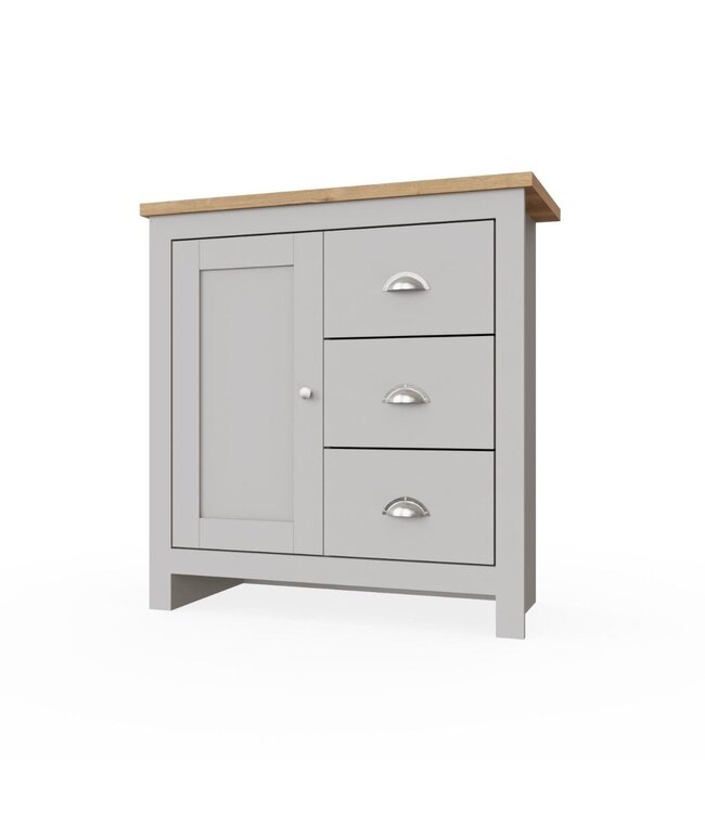 Timber Art Design Lisbon 1 Door 3 Drawer Sideboard