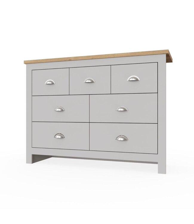 Timber Art Design Lisbon 7 Drawer Chest