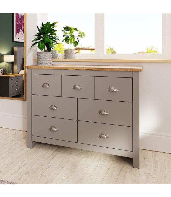 Timber Art Design Lisbon 7 Drawer Chest