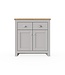 Timber Art Design Lisbon Grey 2  Door 2  Drawer Sideboard