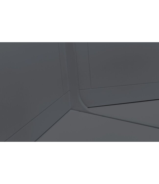 Julian Bowen Newport Corner Dining Set - Anthracite