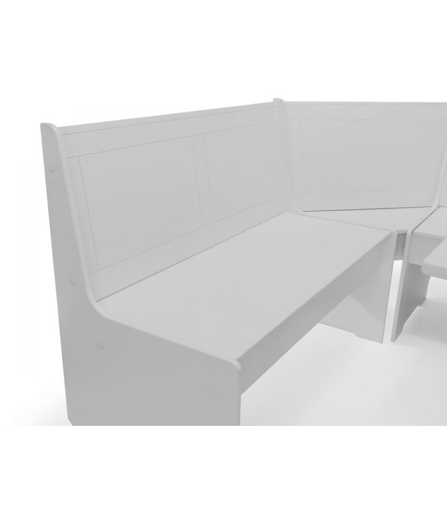 Julian Bowen Newport Corner Dining Set - Dove Grey