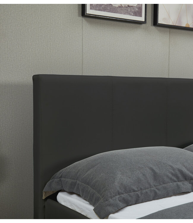 Birlea Black Ottoman Bed - Single & Double Size