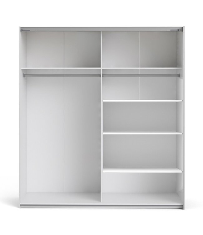 Furniture to Go Verona 180 cm Sliding Wardrobe - White