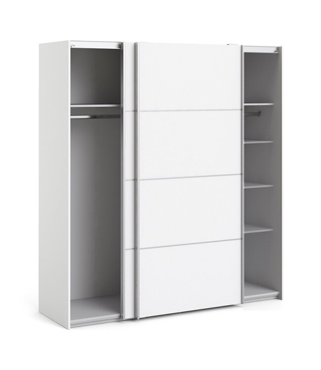 Furniture to Go Verona 180 cm Sliding Wardrobe - White