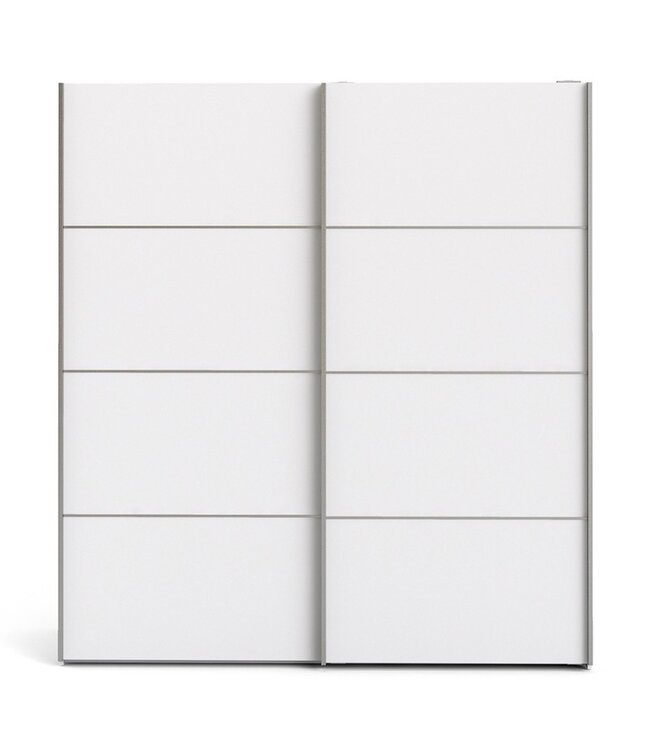 Furniture to Go Verona 180 cm Sliding Wardrobe - White