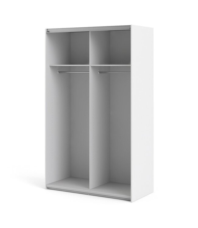 Furniture to Go Verona White Sliding Wardrobe 120 cm