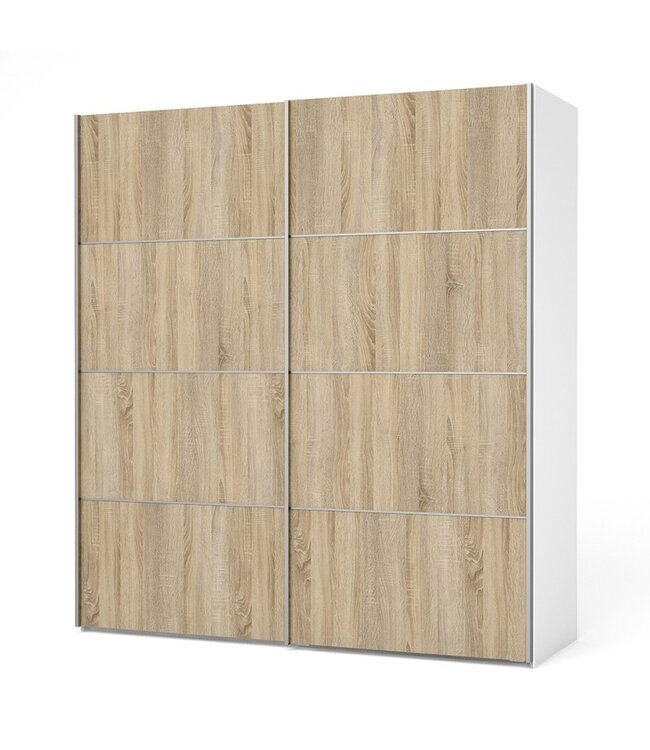 Furniture to Go Verona 180 cm Sliding Wardrobe - Oak