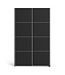 Furniture to Go Verona Black Sliding Wardrobe 120 cm